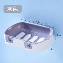 Экологически чистая Бытовая пластиковая мыльница для ванной комнаты с дренажным мылом