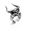 Ox/Antique Silver