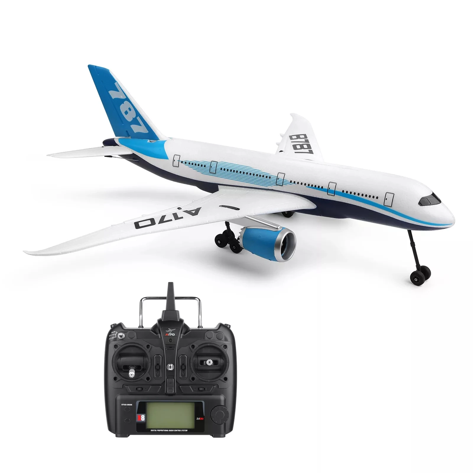 New Arrival HOSHI WLtoys A170 RC Airplane EPO Craft Foam Electric Outdoor Remote Control Glider Plane Fixed Wing Aircraft