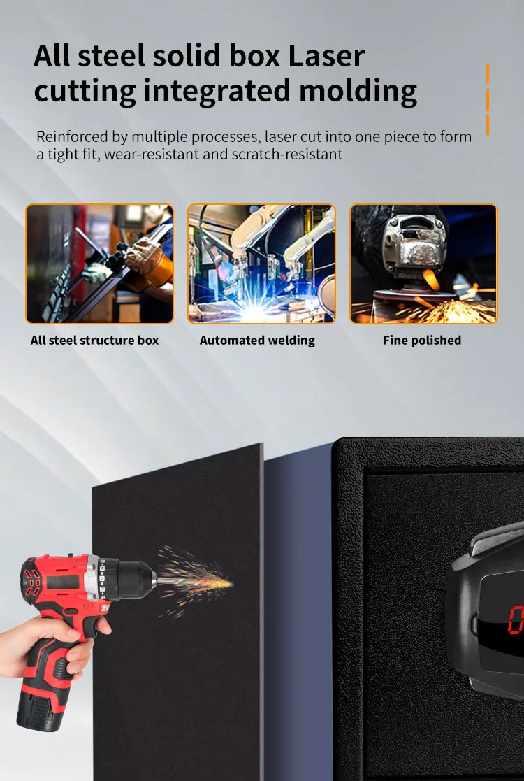 CEQSAFE Pregex Electronic Digital Stash Safe Lock Diplomat Hotel Time Reset Code Lock Room Box Hotel Safe details