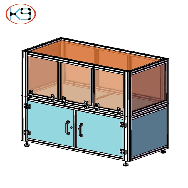 Movable Bracket Aluminum Profile Adjustable Pivot Joint Connect With Locking Lever for Connecting Profile at Various Angles