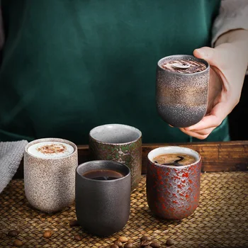 120ml Japanese Kung Fu Tea Cups Ceramic Porcelain Coffee Mug Drinkware Pottery Coffee Cup