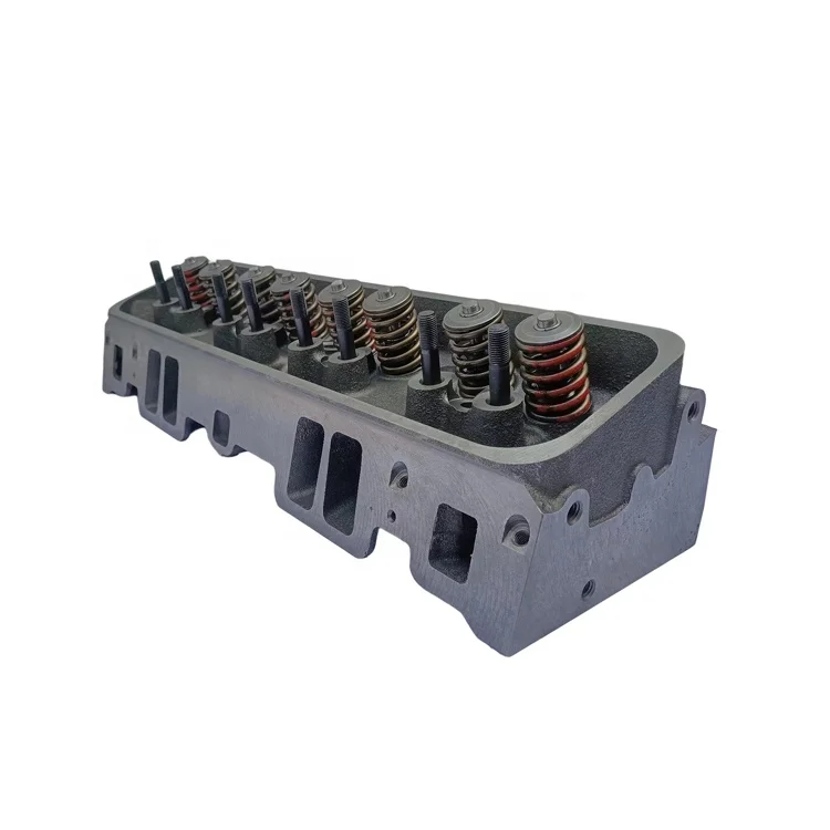 Полная Головка блока цилиндров в сборе SBC GM350 двигатель SBF GM V8 12558060 для Chevrolet Chevy 350