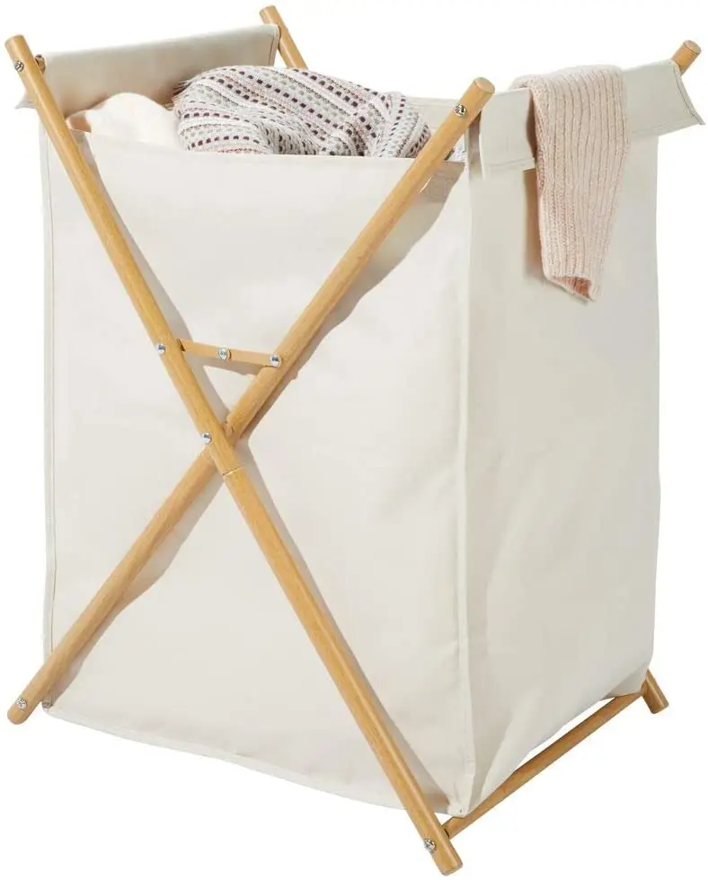 Simple Foldable Large Storage Laundry Hamper Clothes Basket Laundry Washing Bag 