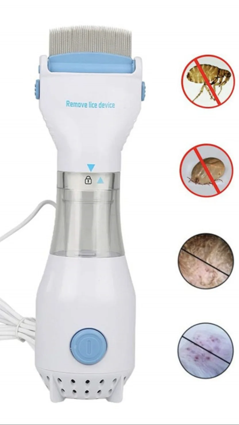 Pet Flea Comb Electric Lice Removal Remove Eggs Dog Physical Cleaning