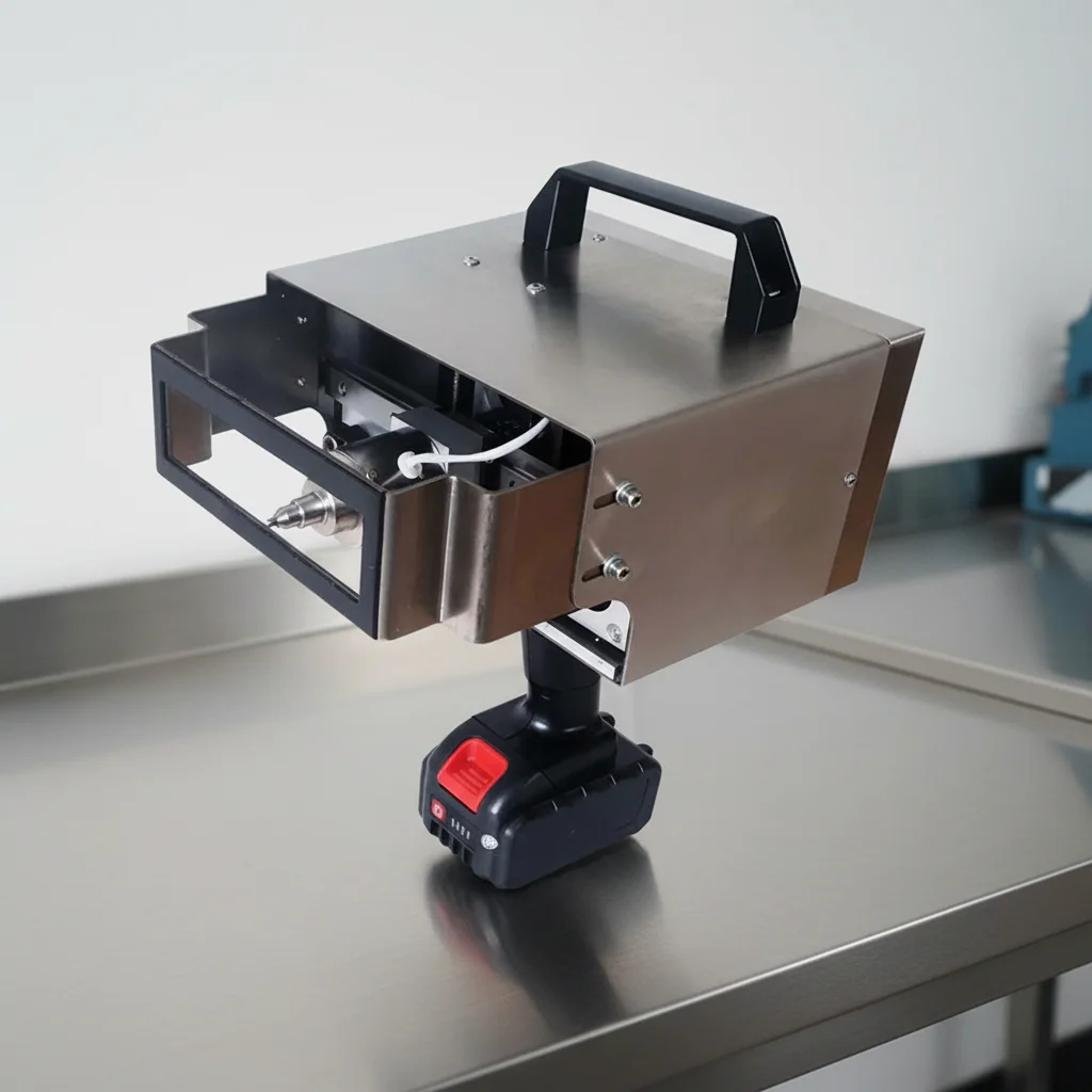 Wireless Handheld Electric Pin Peen Marking Machine for Vehicle Chassis VIN Number Coding Metal Engraving XY/SD-4-12040