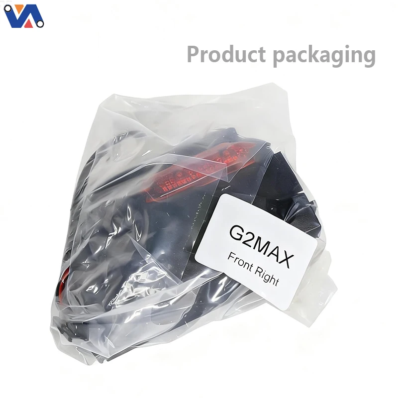 new image wholesale front sidelight assembly left for kukirin g2 max scooter accessories replacement kukirin g2 max parts repair xy krg2max038-7