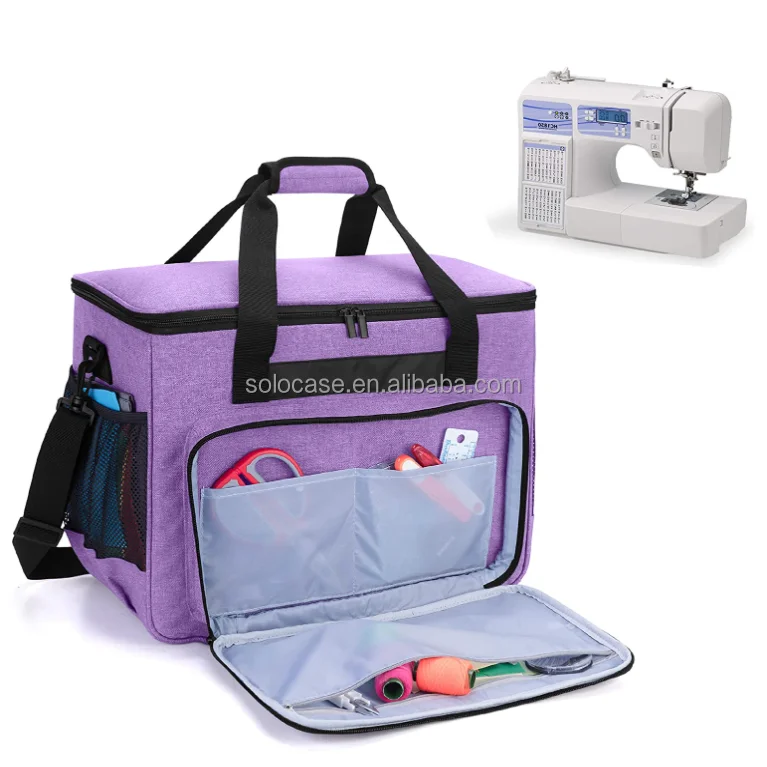 Family Sewing Machine Tote Storage Bag