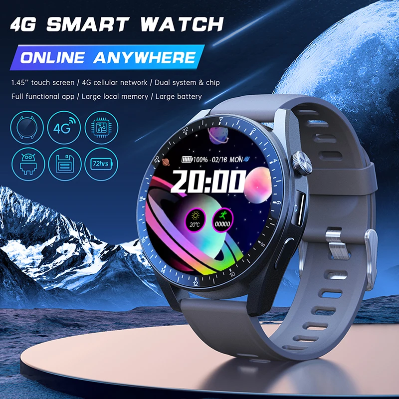 S12 Ultra 4G Android Smartwatch With Rotating Camera - ShopeeGallery