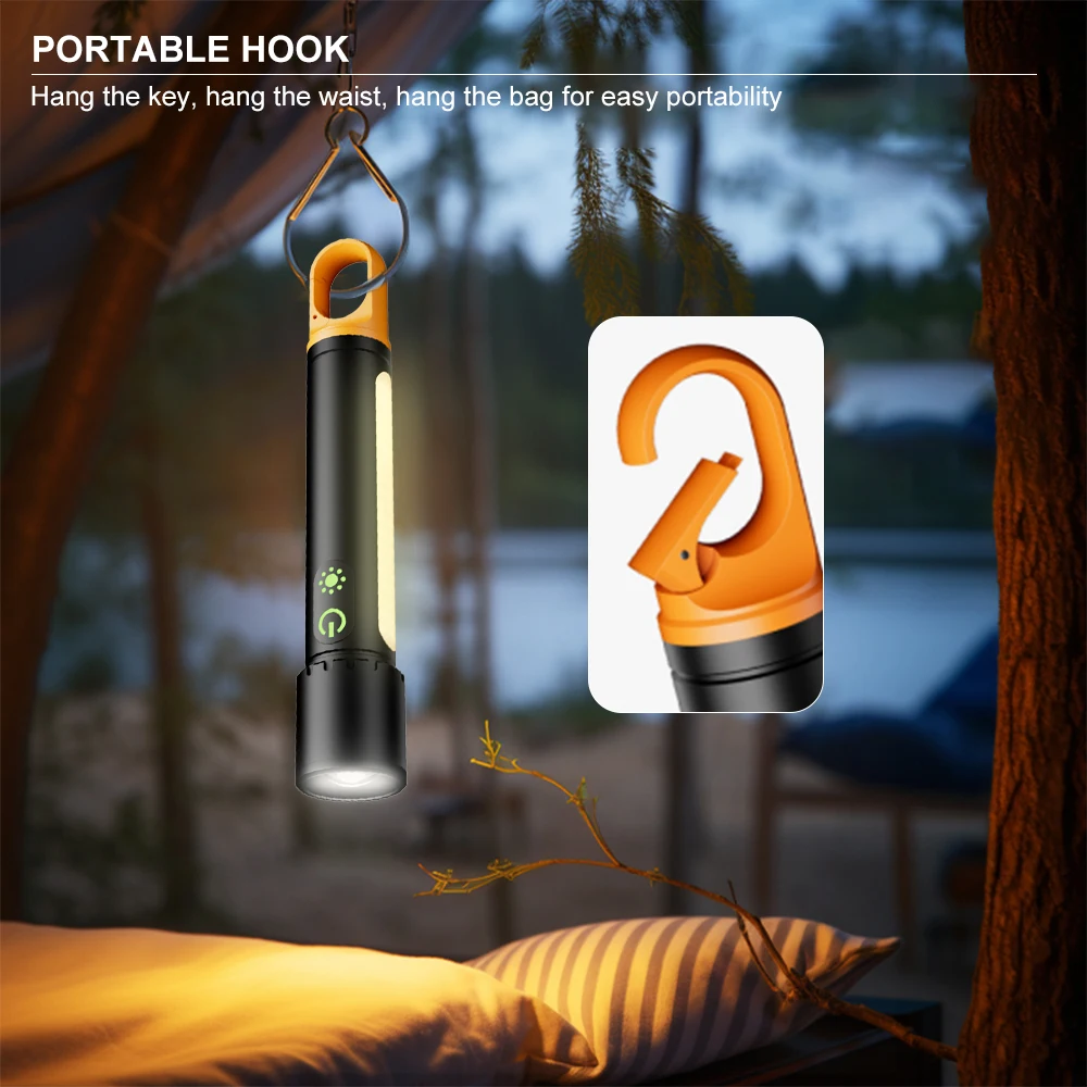 X725 Zoomable Waterproof 1000 Lumens Rechargeable USB LED