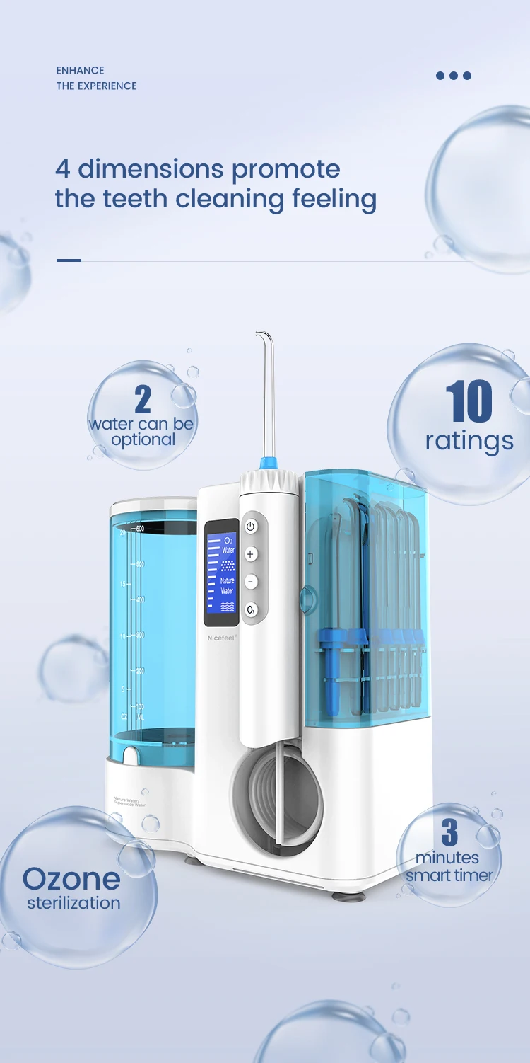 Ozone Family Use Countertop Water Flossers With Ozone Function Good For