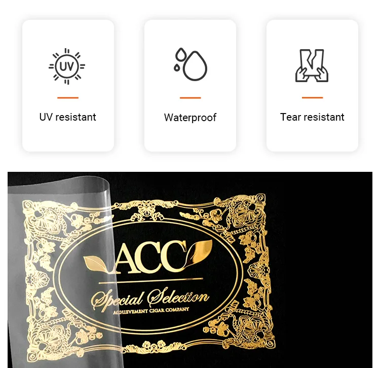 Custom Metal Label 3d Embossed Metal Sticker Perfume Bottle Sticker