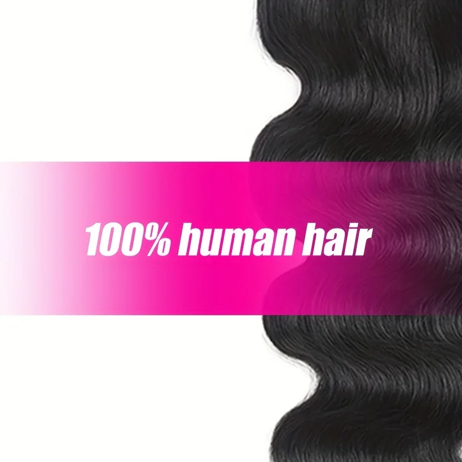 Tikrų plaukų body wave ponytail uodega natūralios spalvos_voghion.com