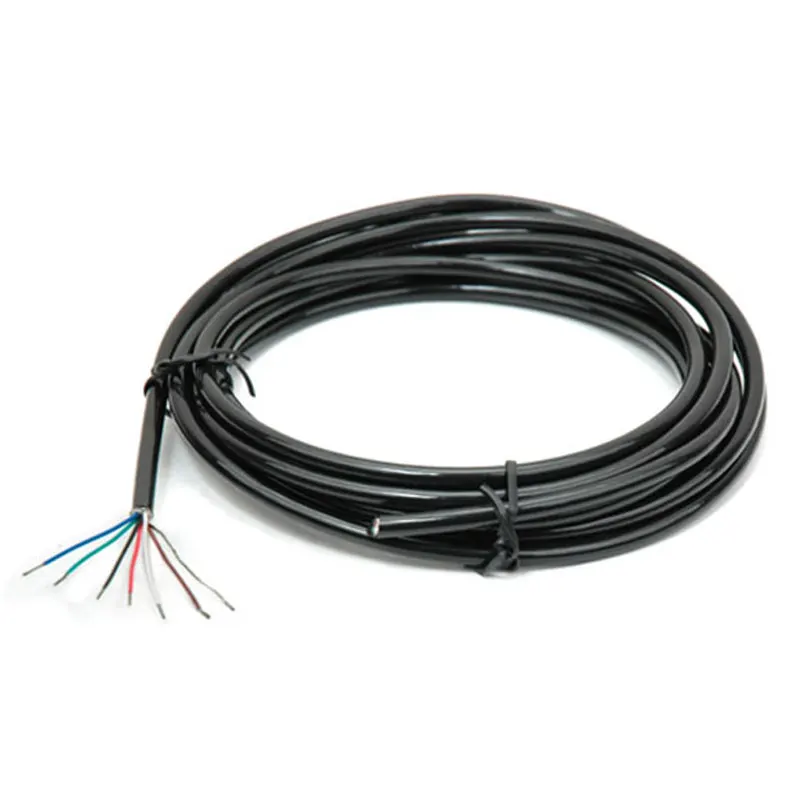 Factory Direct Sale Connectors Color Code in Electrical Wires Load Cell Cable 4 Wire