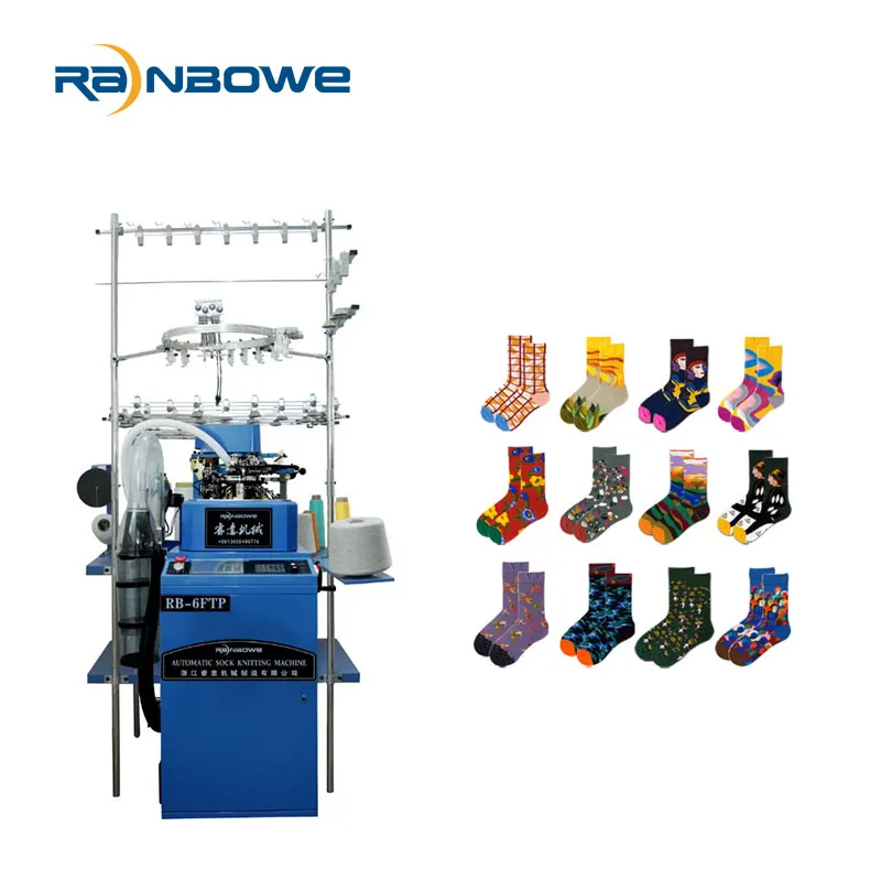 Uniplet Socks Machines RB-6FTP Machines for the Production of Socks