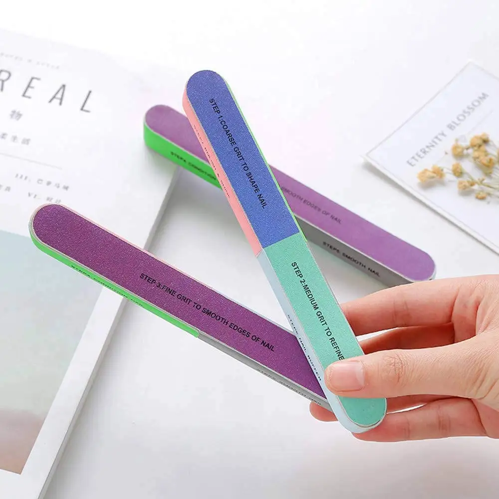 7 Side Nail File And Buffers For Women Girls,Emery Boards,Manicure Tools -  Buy 7 Side Nail Buffer,Disposable Nail File,Nail Buffer And Shiner Product  on 