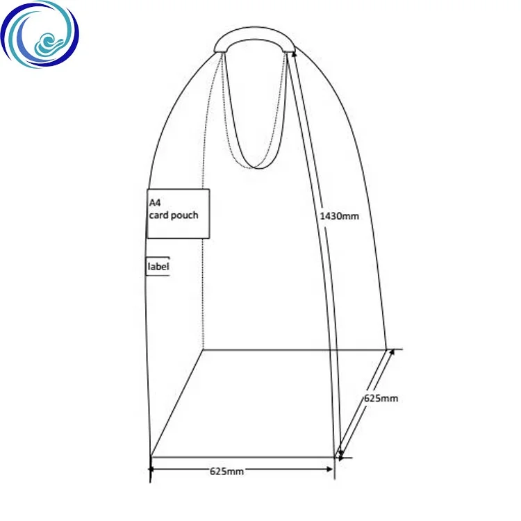 1 Cubic Meter One Tonner Single Loop One Handle Jumbo Bulk  FIBC Big Bag Widely Used Bulk Bag Lifter