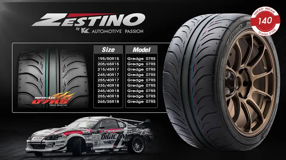 235/40ZR18 Famous Brand Zestino Gredge 07R for Drift Circuit Tw240
