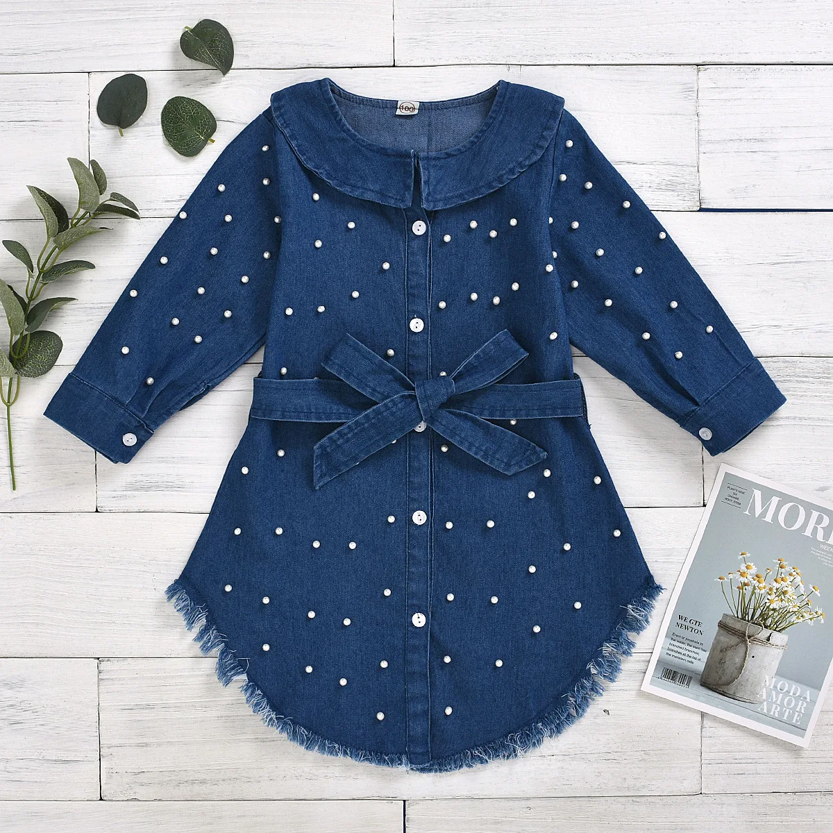 Autumn Fashion Girl Long sleeve Dress Kids Fall Clothes Children Party Clothing