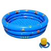 Bleu + Pompe à pied