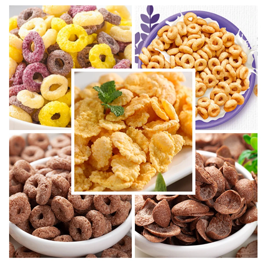 Corn Flakes Making Machine with Higher Capacity Cornflakes Production Line