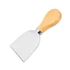Wood-handled shovel