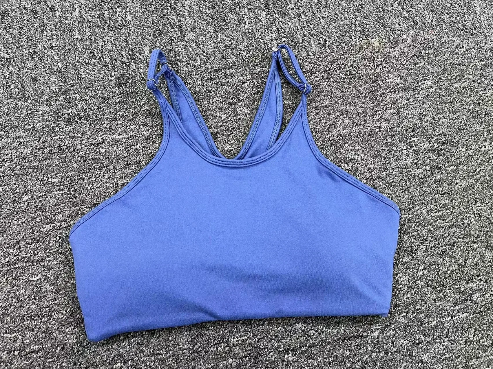 One-piece Adjustable sports bra for women high-intensity shock-proof fitness running bra yoga wear beautiful back bra details