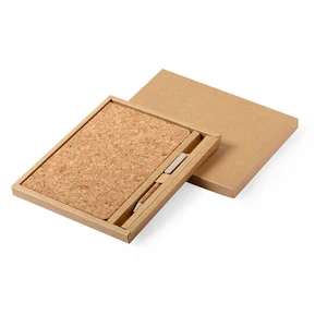 2021-2026 Custom Executive Stationary Set with Cork Notebook Inspirational Planner Logo Pens