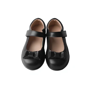 2026 New British Style Wholesale Children Teenagers Boys School Shoes Black Kids Leather Shoes