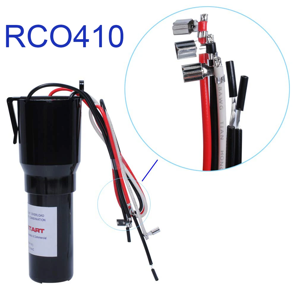 New Household Refrigerator Replacement Parts Spp5 Kit Hard Kits Series Relay And Start Capacitor RCO410 manufacture