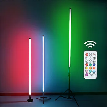 New design Portable USB rechargeable Battery T8 rgb led tube light colored tube work light video light