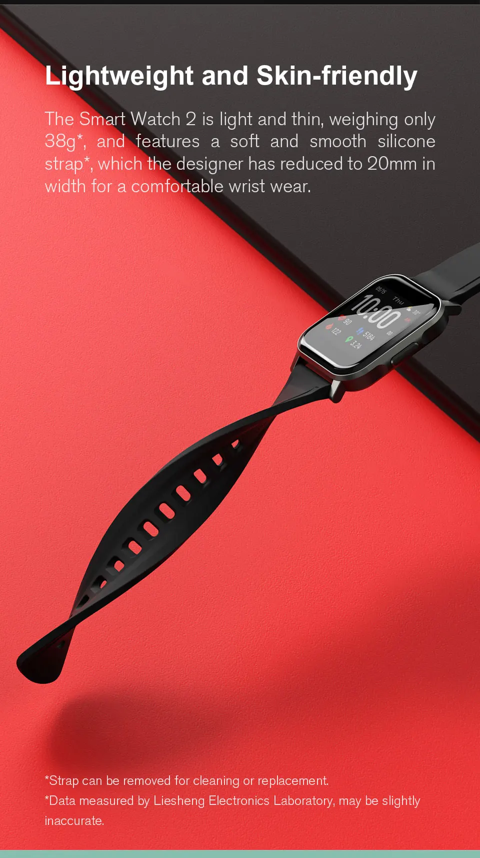 Смарт-часы Haylou LS02, английская версия, водостойкие IP68, 12 дюймов