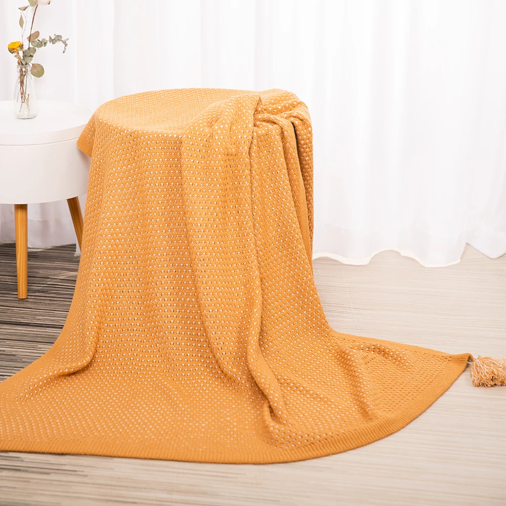 Neutral, Soft Lightweight Micro Fleece Blanket with Double Layer, Dotted Backing, Breathable Receiving Blanket factory