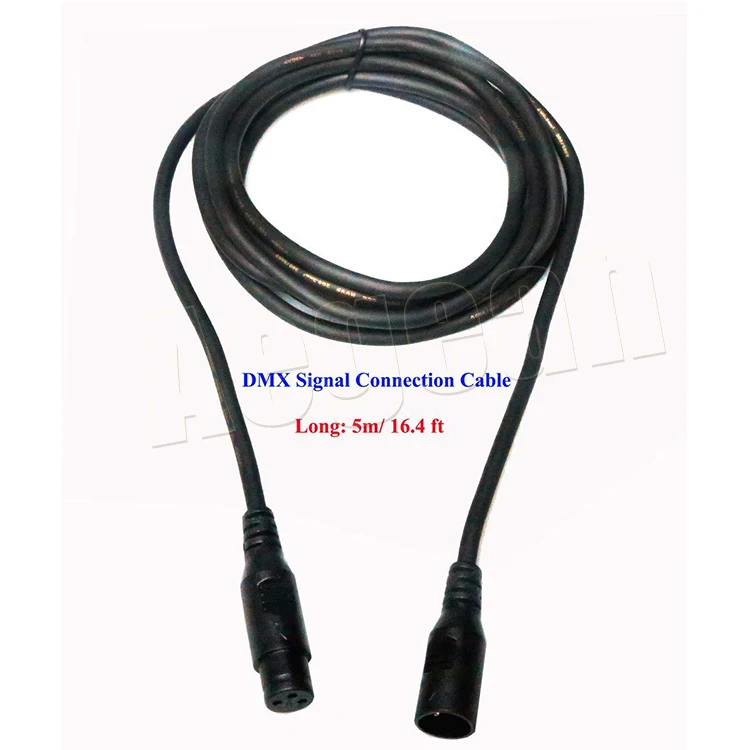 Кабель для подключения сигнала DMX 3 Pin 5 м 16 4 фута XLR вилки кабель
