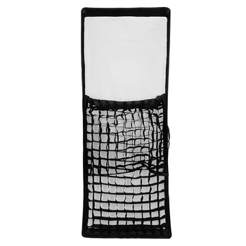 Godox 50x130cm Beehive Honeycomb Grid Strip Softbox for Bowens Profoto Elinchrom Mount for Studio Flash DE300 SK400II QT600II detail image