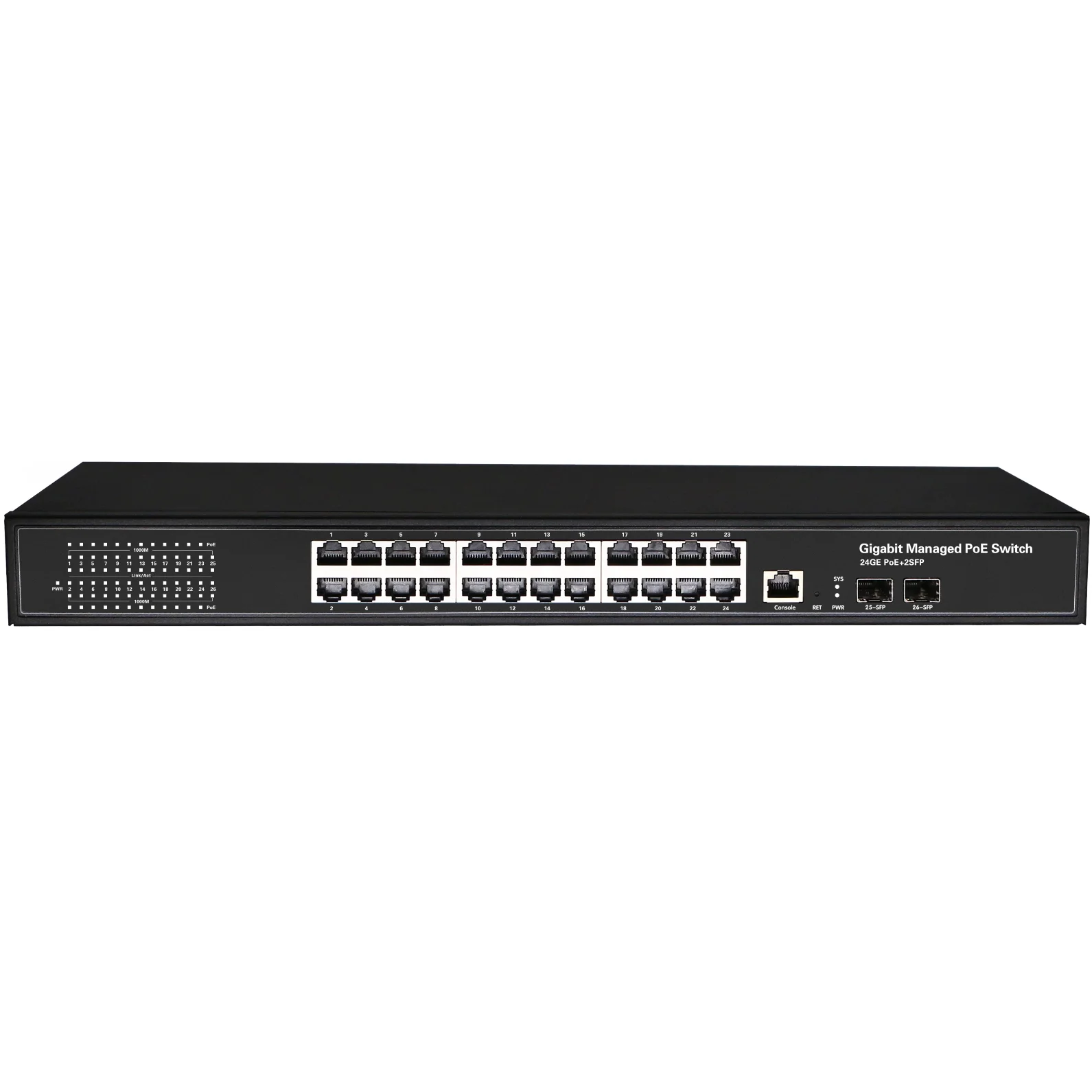 24 Port Poe Gigabit Ethernet Switch - Managed & Stocked