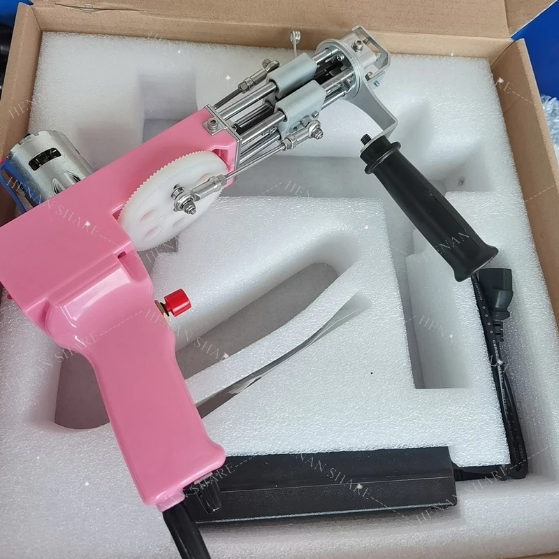 タフティングガン グルー/ハケ付き タフティングカーペットグルー ハンドタフティングガン 100V-240V対応