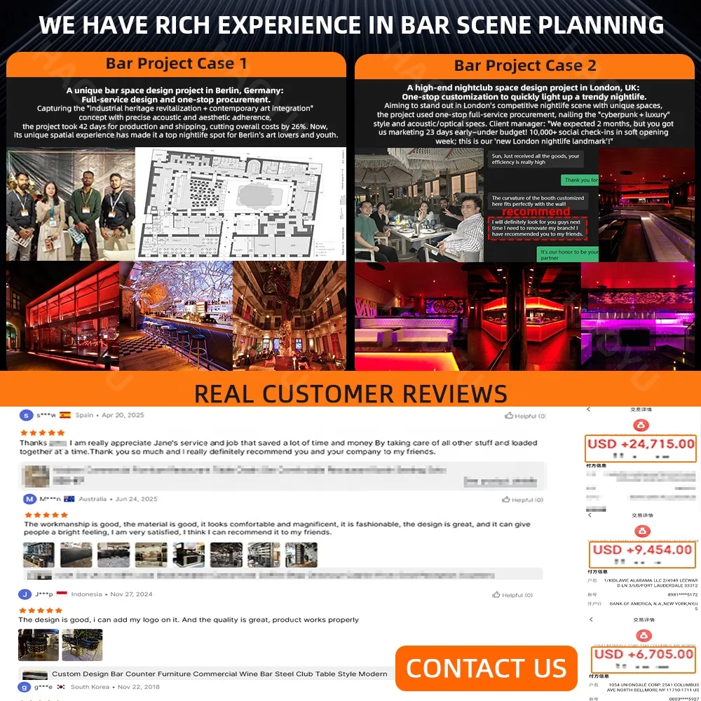패션 디자인 펍 바 카운터 스트립 클럽 가구 L 모양 U 모양 코너 실내 야외 바 좌석 소파 바