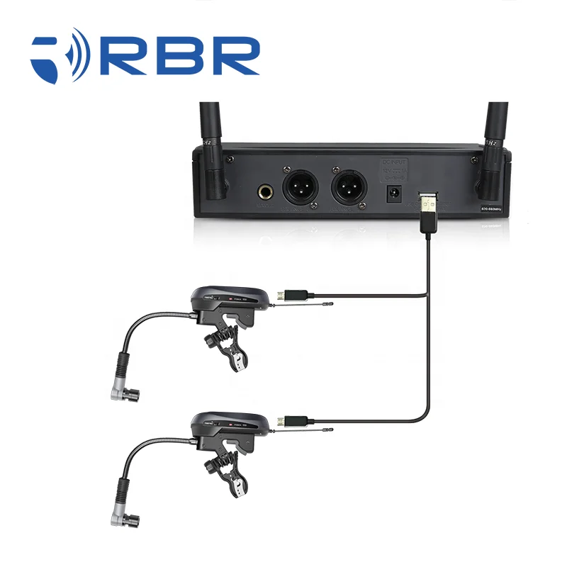 RBR D332 Saxophone Wireless Microphone with Echo Function