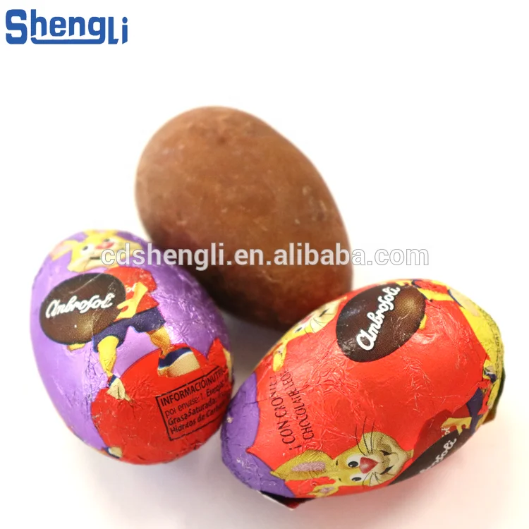 SHENGLI Chocolate Wrapping Machine for Eggs Balls Chocolate