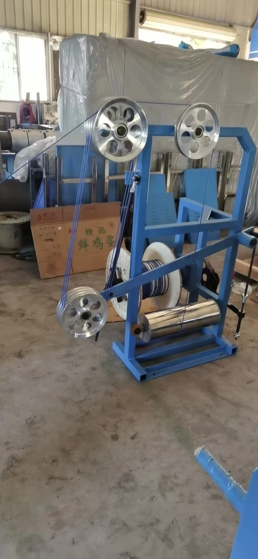 CLX-DO96 FTTH Optical Cable Cutting Machine Fully Automatic Fiber Optic Patchcord Making Machine