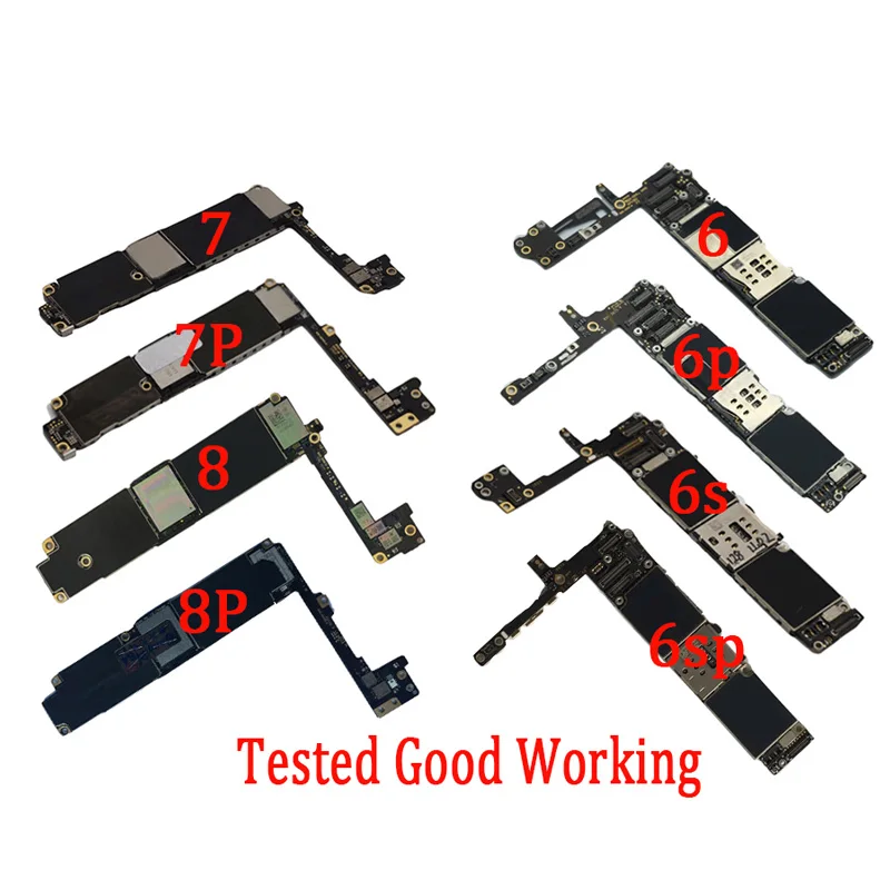 100% Оригинальный разблокированный мобильный телефон 64 Гб 128 ГБ 256 ГБ 512 ГБ материнская плата с распознаванием лица для iPhone 12 13 X XR XS Max 11 11Pro Max