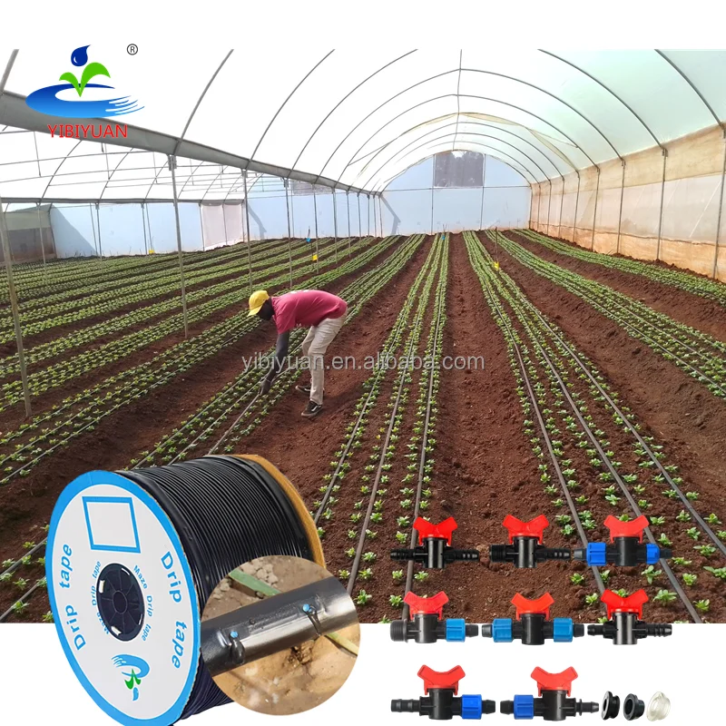 3Ha Irrigation System for African Palm Drip Irrigation Pipes With 30cm Spacing Drip Tape 16mm