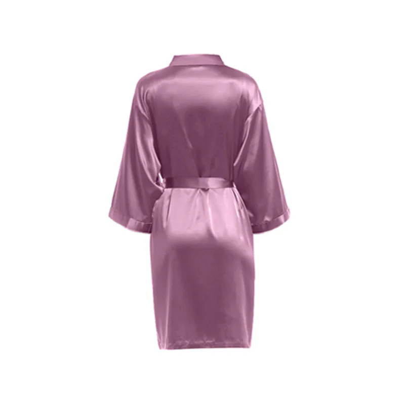 Manufacturer Hotel Robe Wholesale Satin Kimono Custom Logo Silk Robes