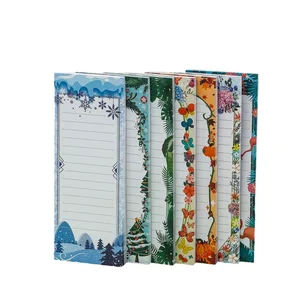 Hot Sale Custom Magnetic Shopping List Notepad Personable Fridge Magnet Memo Pad for School Office Gifts Fridge Promotion