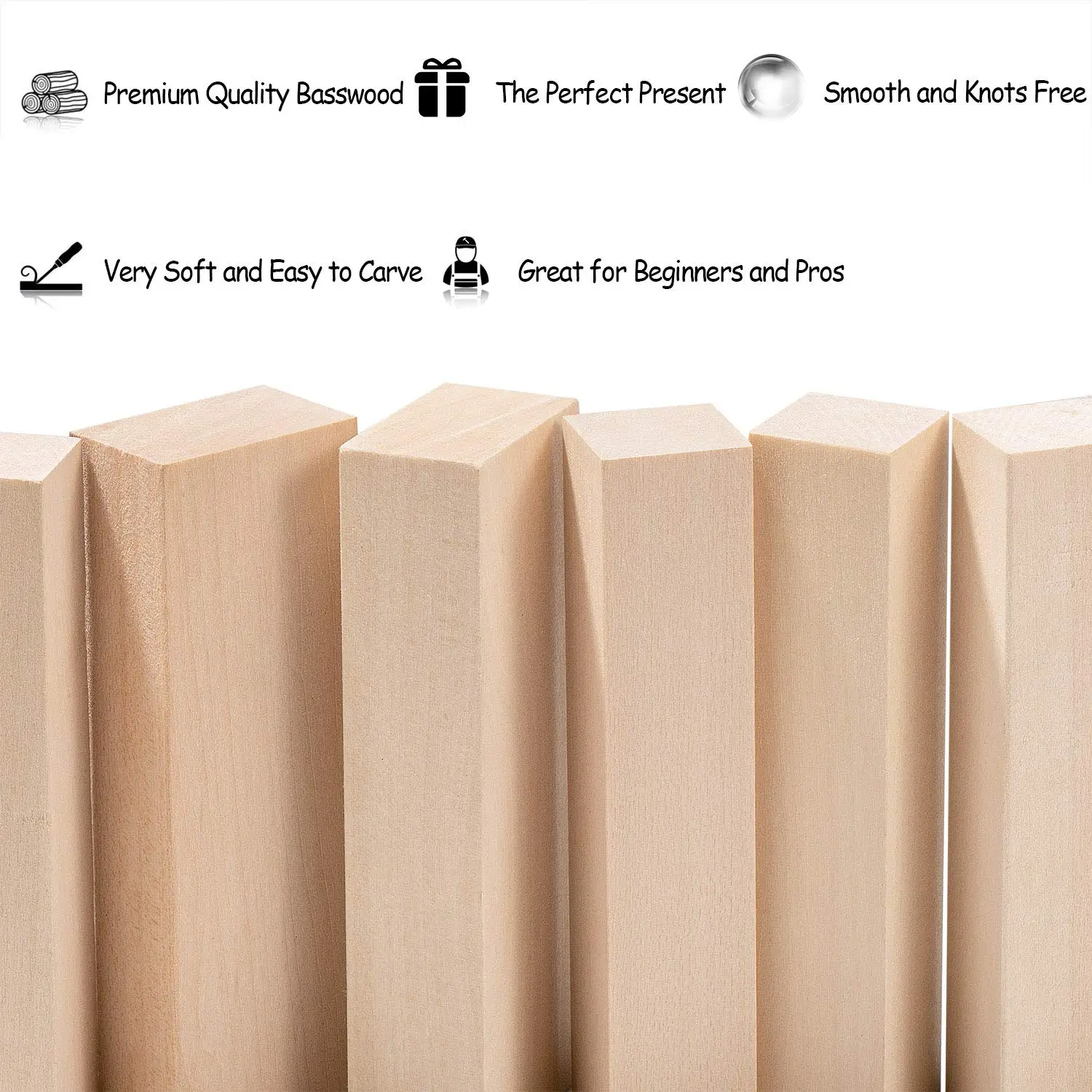 Basswood Blocks - Lee Valley Tools