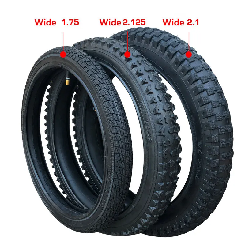 Wire Pull High Strength  Durable  Tubeless For Kids Bicycle  Bicycle Accessories 14 Inches Bike Tire Tubeless Folding Tire