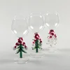 Transparent red green