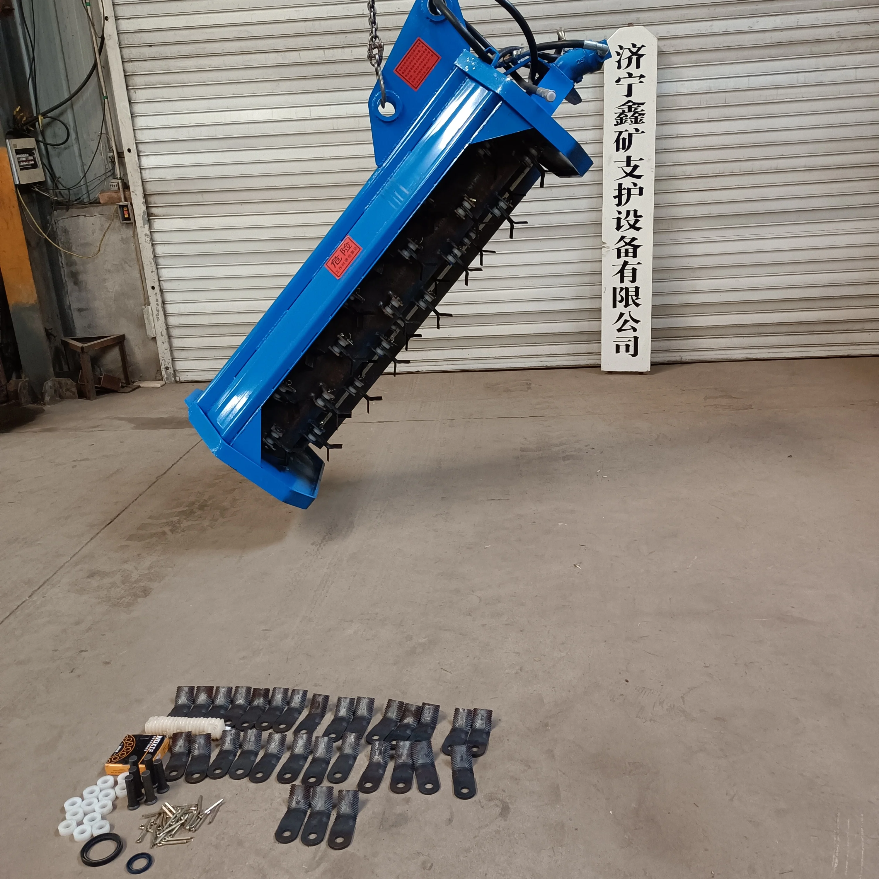 Lawn Mower Excavator Flail Mower With Front Bucket And Excavator - Buy ...