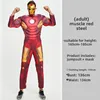 Acero rojo para musculación de adultos.